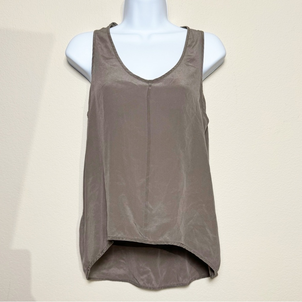 anthropologie | 100% silk sunday in brooklyn scoop neck blouse